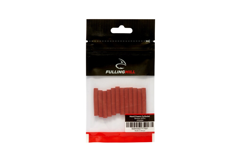 Fulling Mill Hard Foam Cylinder Brown