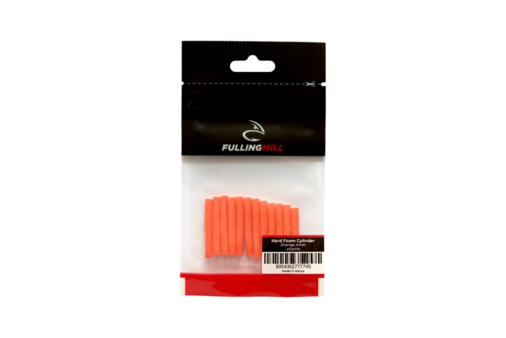 Fulling Mill Hard Foam Cylinder Orange