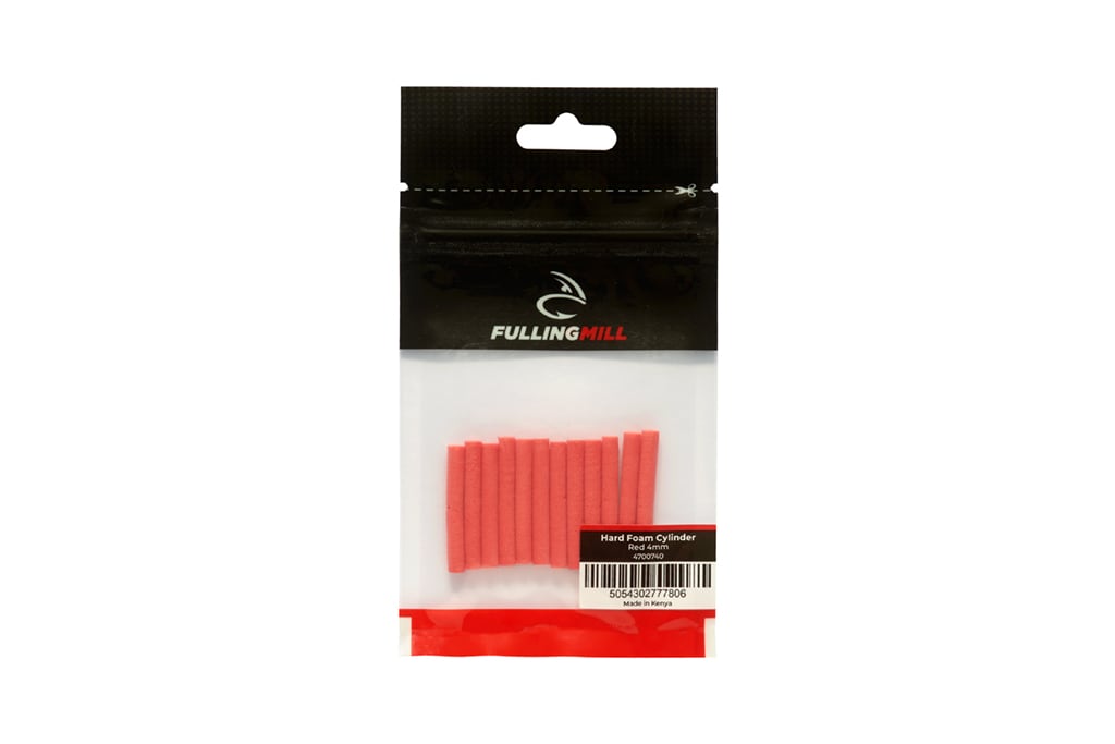 Fulling Mill Hard Foam Cylinder Red