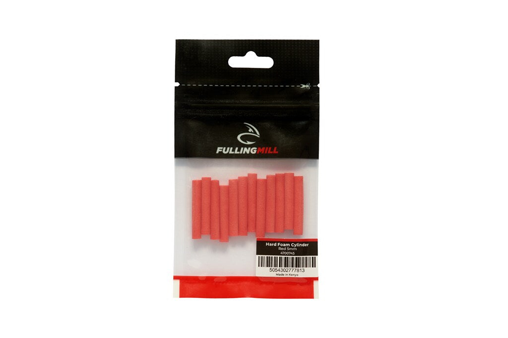 Fulling Mill Hard Foam Cylinder Red