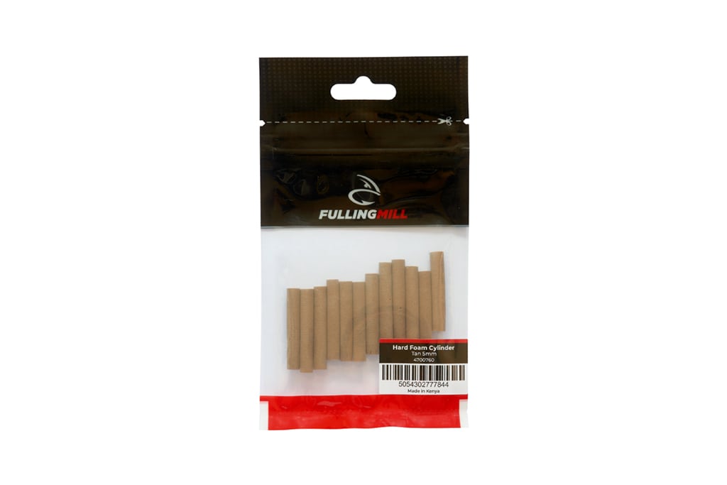 Fulling Mill Hard Foam Cylinder Tan
