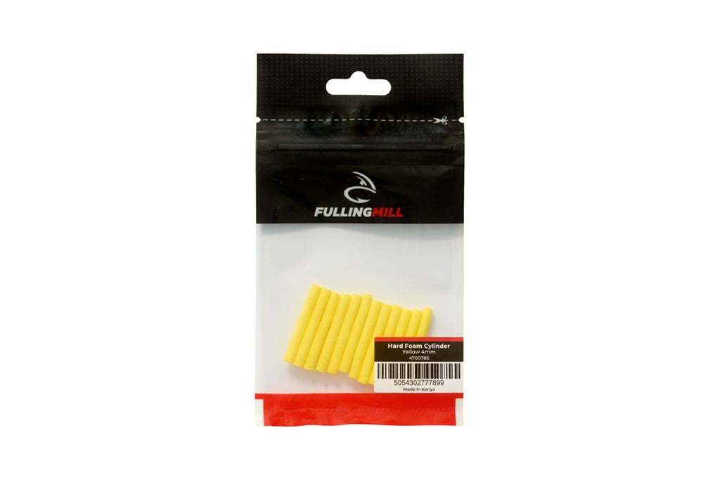 Fulling Mill Hard Foam Cylinder Yellow