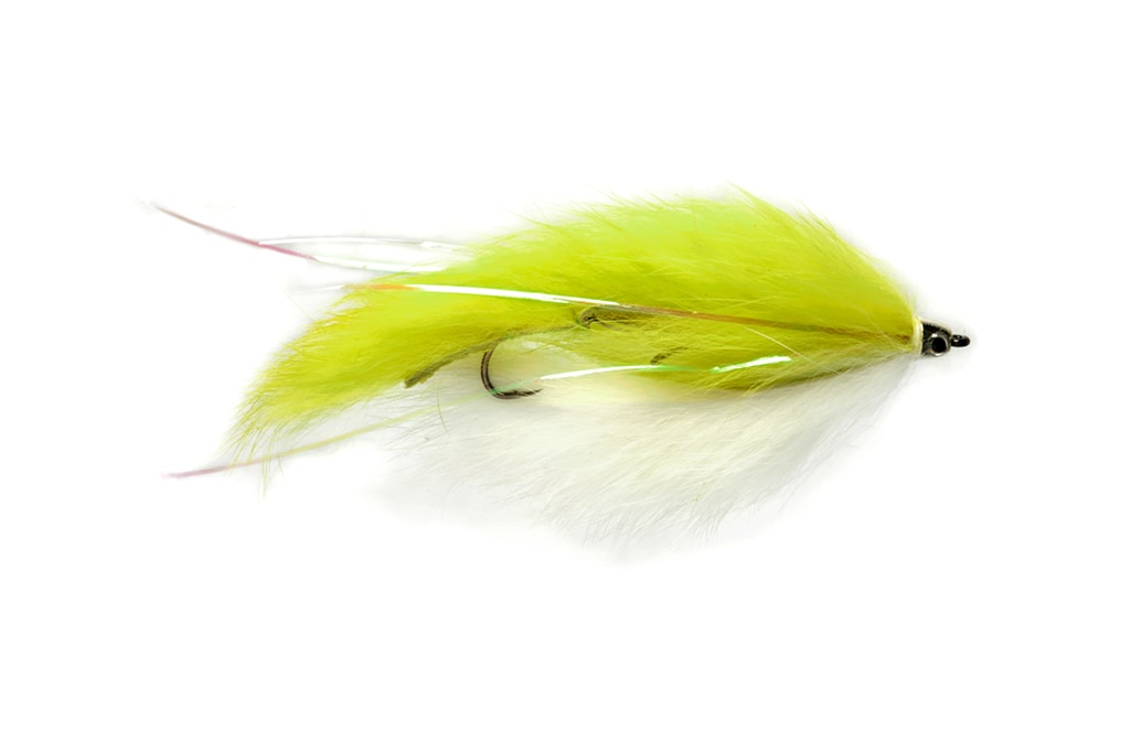 Mini Dali Llama Chartreuse & White