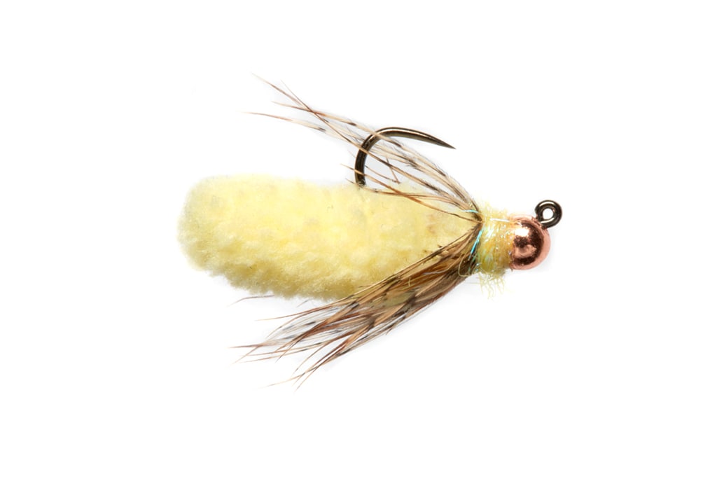 Mop Fly Corn Yellow Barbless