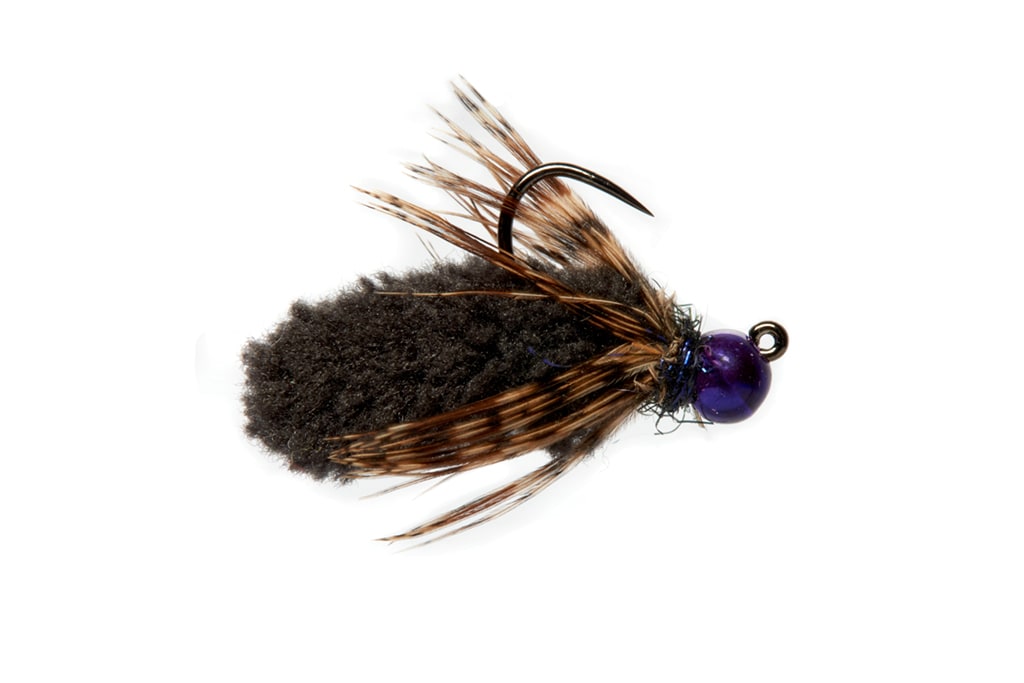 Mop Fly Black Barbless