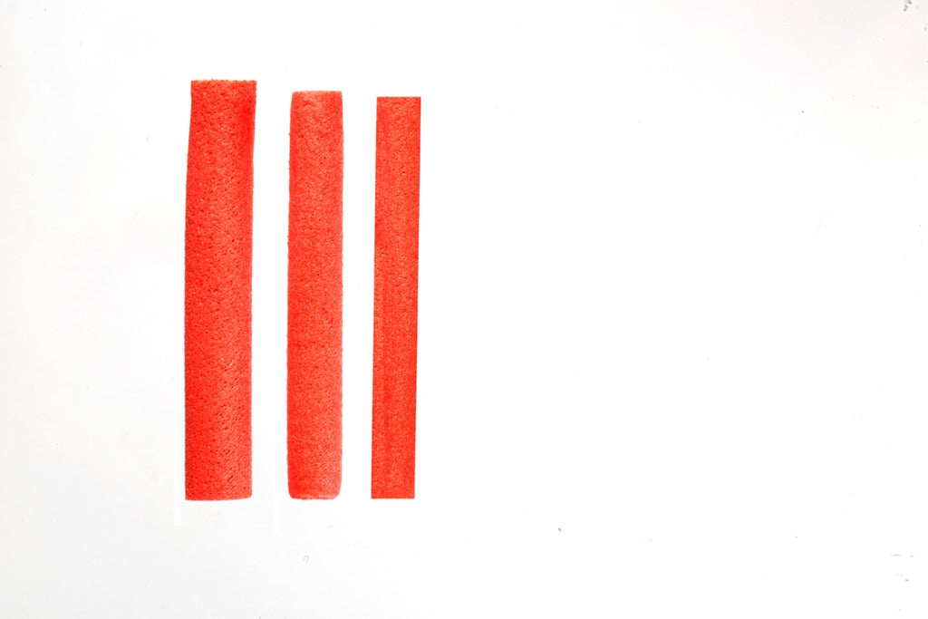 Fulling Mill Hard Foam Cylinder Red