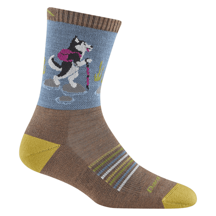 Darn Tough Women's Critter Club Micro Crew Lightweight Cushion Hiking Socks