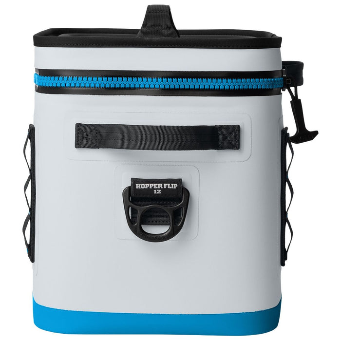 YETI Hopper Flip 12 Soft Cooler Fog Gray / Blue Image 02