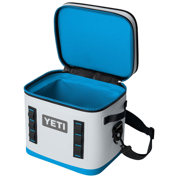 YETI Hopper Flip 12 Soft Cooler Fog Gray / Blue Image 03