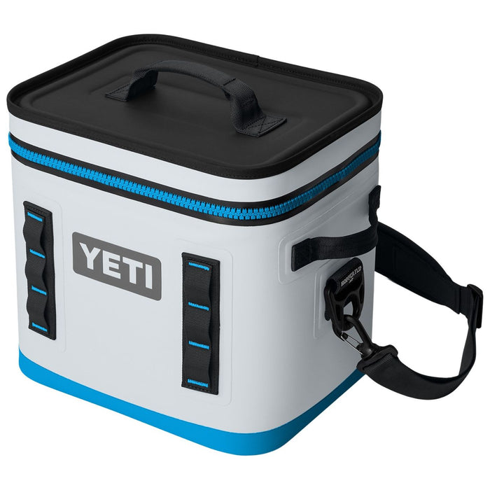 YETI Hopper Flip 12 Soft Cooler Fog Gray / Blue Image 04