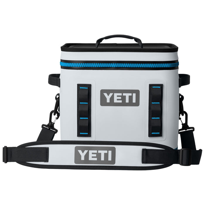 YETI Hopper Flip 12 Soft Cooler Fog Gray / Blue Image 07