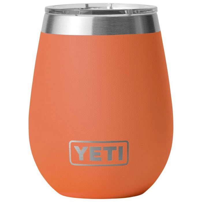 YETI Rambler 10 oz Wine Tumbler with DuraSip Ceramic Lining High Desert Clay Image 01