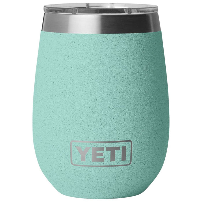 YETI Rambler 10 oz Wine Tumbler with DuraSip Ceramic Lining Sea Stone Image 01