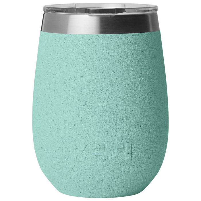 YETI Rambler 10 oz Wine Tumbler with DuraSip Ceramic Lining Sea Stone Image 02