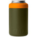 YETI Rambler 12 oz Colster Can Cooler Olive / King Crab Orange Image 02