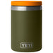 YETI Rambler 16 oz Insulated Food Jar Olive / King Crab Orange Image 01