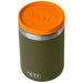 YETI Rambler 16 oz Insulated Food Jar Olive / King Crab Orange Image 03