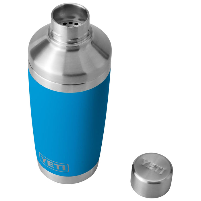 YETI Rambler 20 oz Cocktail Shaker Big Wave Blue Image 04