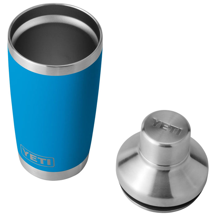 YETI Rambler 20 oz Cocktail Shaker Big Wave Blue Image 05