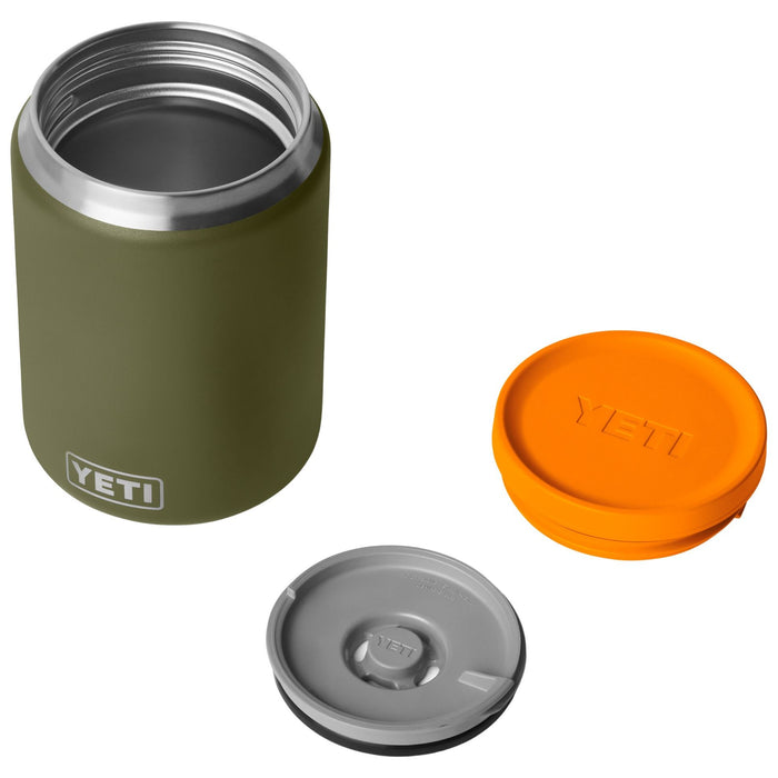 YETI Rambler 24 oz Insulated Food Jar Olive / King Crab Orange Image 04