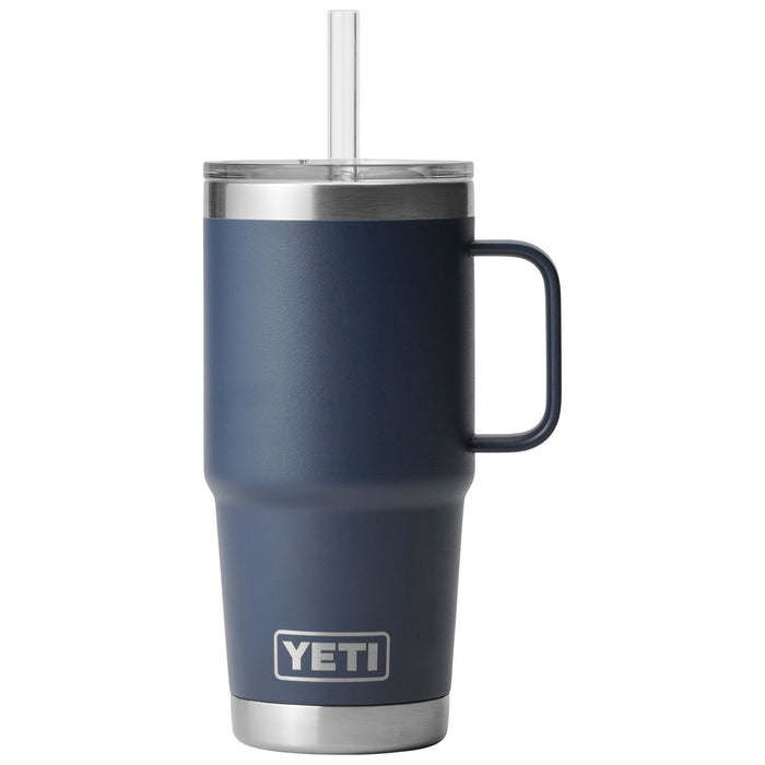 YETI Rambler 25 oz Straw Mug Navy Image 01