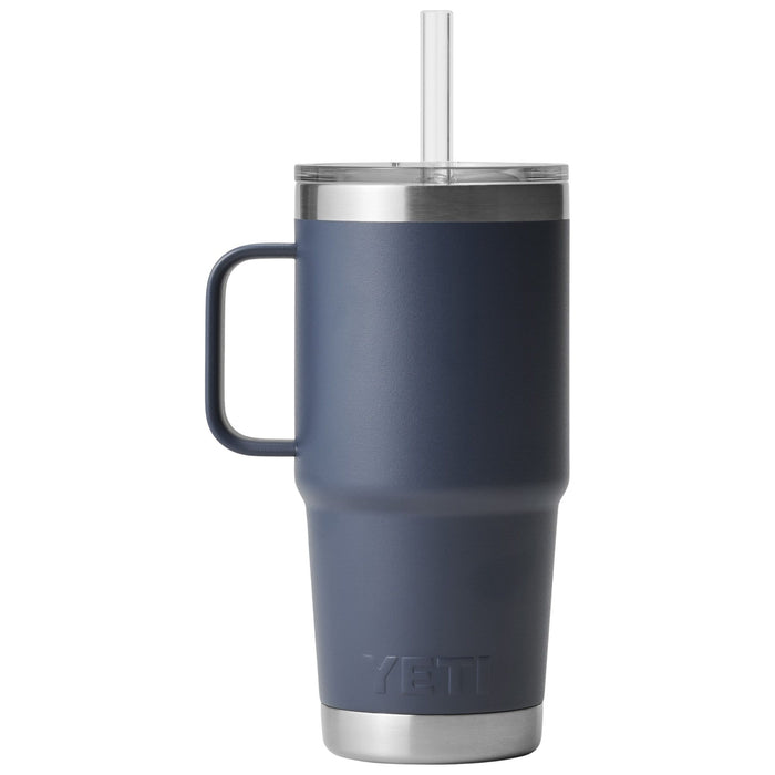 YETI Rambler 25 oz Straw Mug Navy Image 02