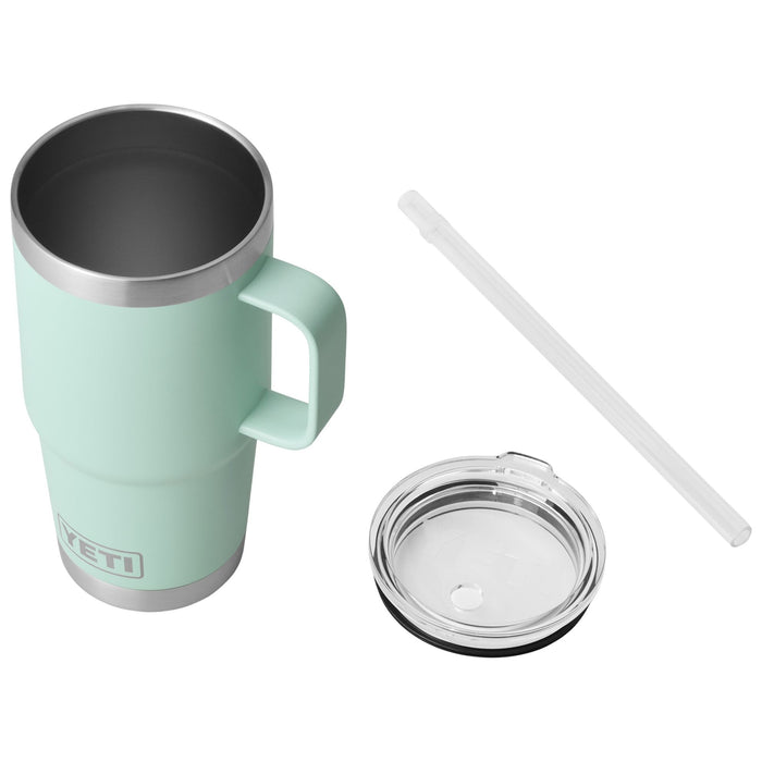 YETI Rambler 25 oz Straw Mug Seafoam Image 04