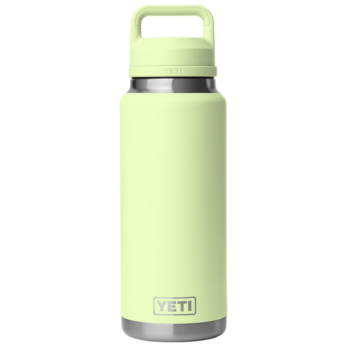 YETI Rambler 36 oz Water Bottle with Color Matched Chug Cap Grasshopper Image 01