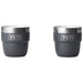 YETI Rambler 4 oz Stackable Cup 2 Pack Charcoal Image 01