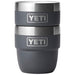 YETI Rambler 4 oz Stackable Cup 2 Pack Charcoal Image 03