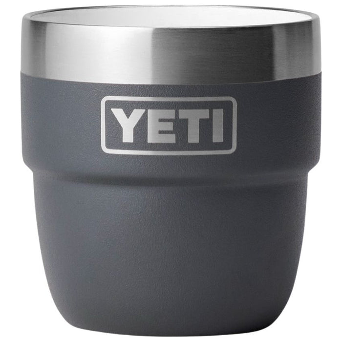 YETI Rambler 4 oz Stackable Cup 2 Pack Charcoal Image 05