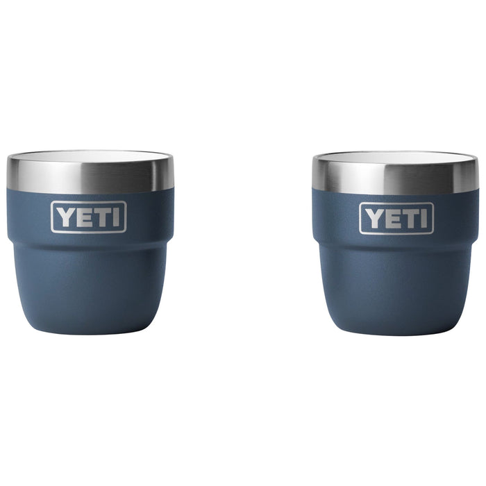 YETI Rambler 4 oz Stackable Cup 2 Pack Navy Image 01