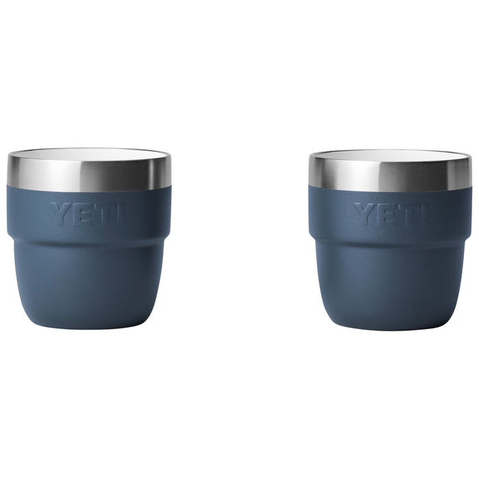 YETI Rambler 4 oz Stackable Cup 2 Pack Navy Image 02