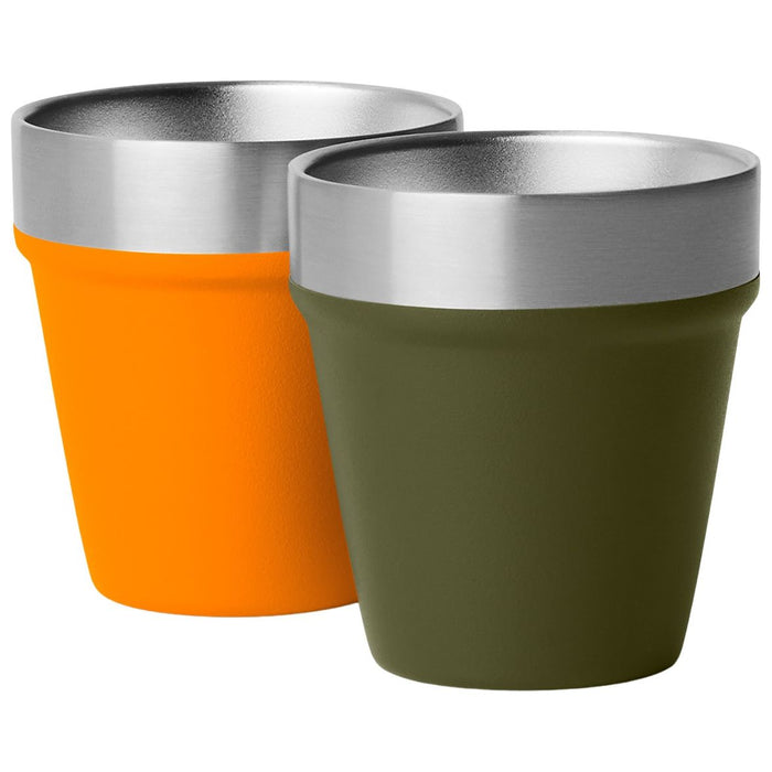 YETI Shot Glasses with Carrying Case Olive / King Crab Orange Image 04