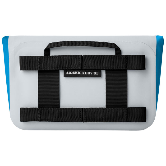 YETI SideKick Dry 3L Waterproof Gear Case Fog Gray / Blue Image 02