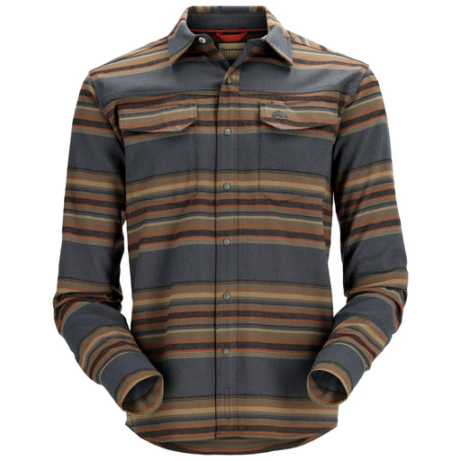 Simms Gallatin Flannel LS Shirt Multicolored Stripe Image 01
