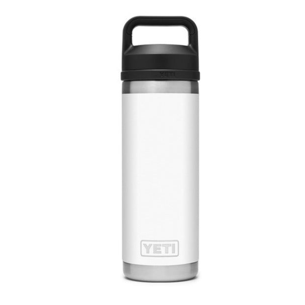  YETI Rambler 18 oz Bottle, Stainless Steel, Vacuum Insulated,  with Hot Shot Cap, Black: Home & Kitchen