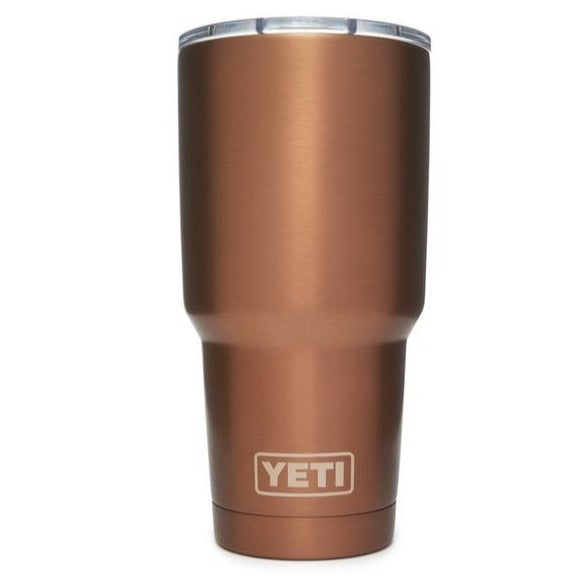 YETI Rambler Tumbler 30oz with Magslider Lid - Copper - TackleDirect
