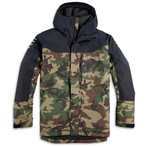 Simms Challenger Insulated Jacket Woodland Camo Image 01
