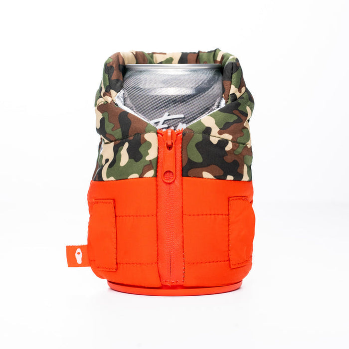 Puffin Drinkwear The Puffy Vest Puffin Red Woodsy Camo