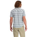 Simms Stone Cold Shortsleeve Shirt Steel Blue/Storm Ombre Plaid 03