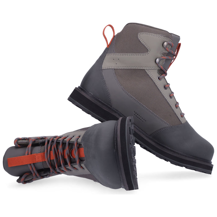 Simms Tributary Boot Rubber Sole Basalt 24