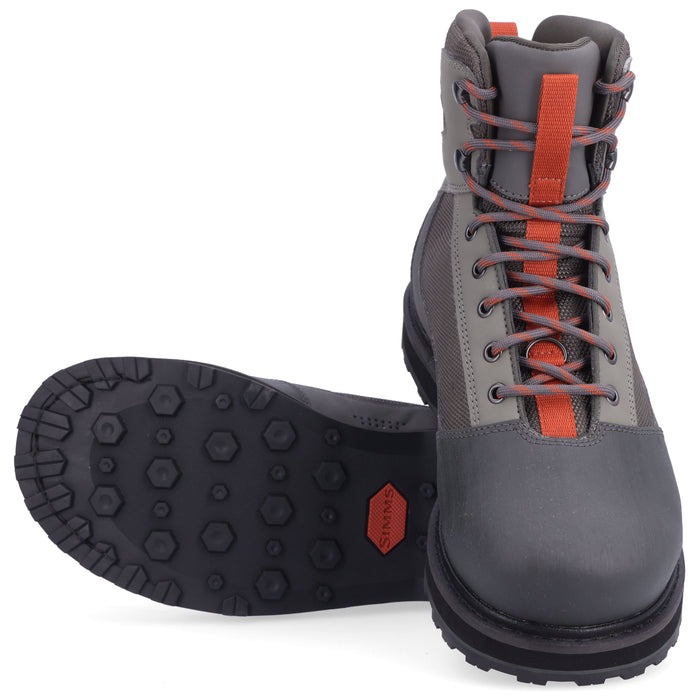 Simms Tributary Boot Rubber Sole Basalt 33