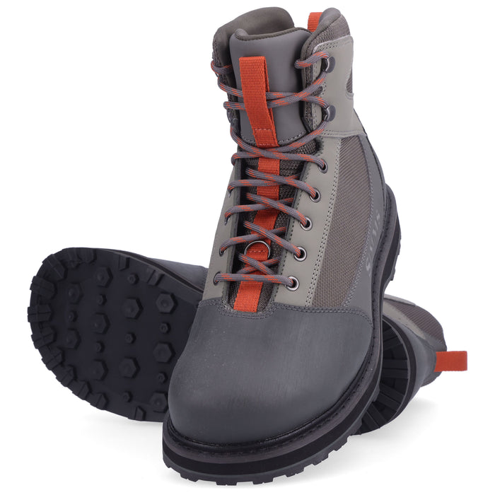 Simms Tributary Boot Rubber Sole Basalt 36