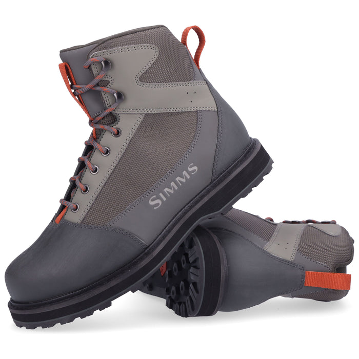 Simms Tributary Boot Rubber Sole Basalt 41