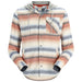 Simms Santee Flannel Hoody Multicolored Stripe Image 01