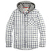 Simms Santee Flannel Hoody Navy / Sterling Camp Plaid Image 02