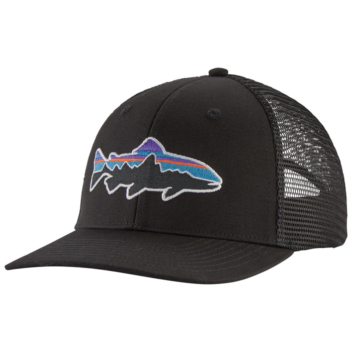 Patagonia Fitz Roy Trout Trucker Hat - Cliffs and Waves Natural