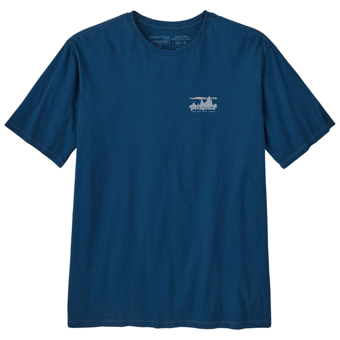 Patagonia Mens '73 Skyline Organic T-Shirt Lagom Blue Image 02