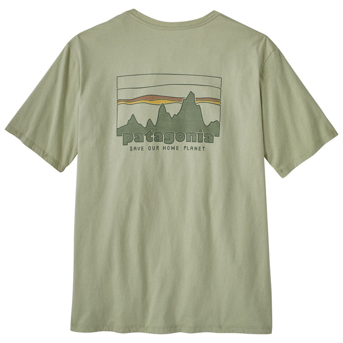 Patagonia Mens '73 Skyline Organic T-Shirt Salvia Green Image 01
